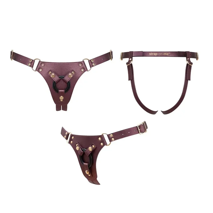 Strap-On-Me Leatherette Harness Generous One Size – Unmatched Elegance and Comfort