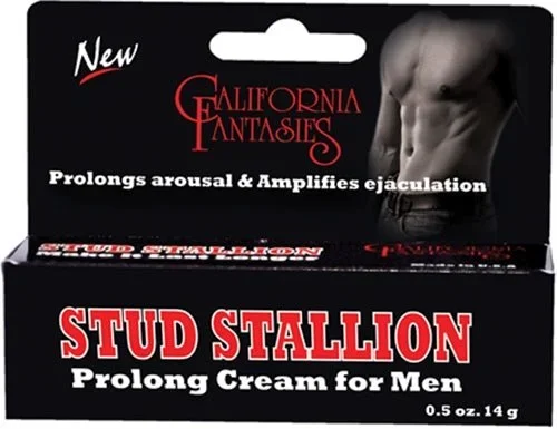 Stud Stallion – Prolong Cream for Men – 0.5 Oz. Tube – Boxed