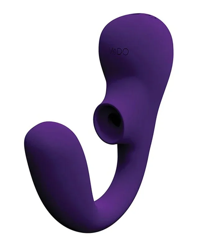 Suki Plus Rechargeable Dual Sonic Vibe – Deep Purple