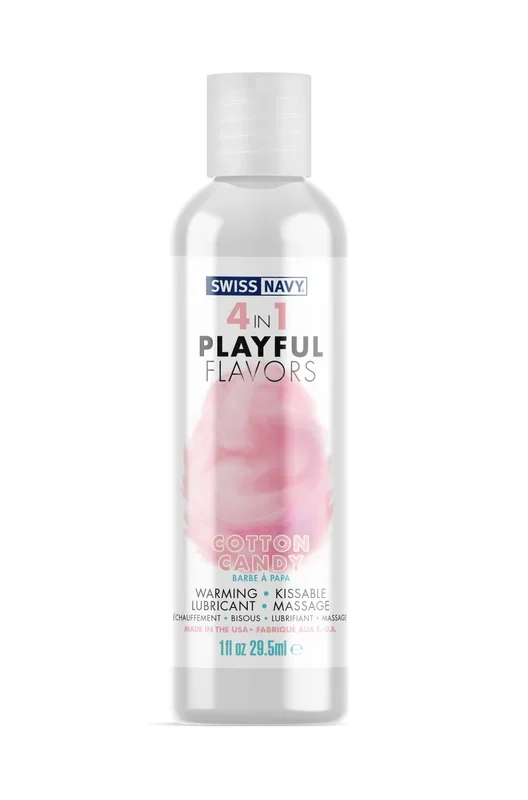Swiss Navy 4-in-1 Playful Flavors – Cotton Candy 1 Oz