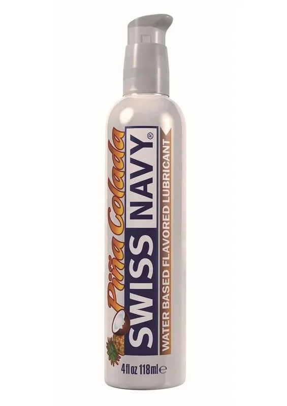Swiss Navy Flavored Lubricant 4oz/118ml – Pina Colada