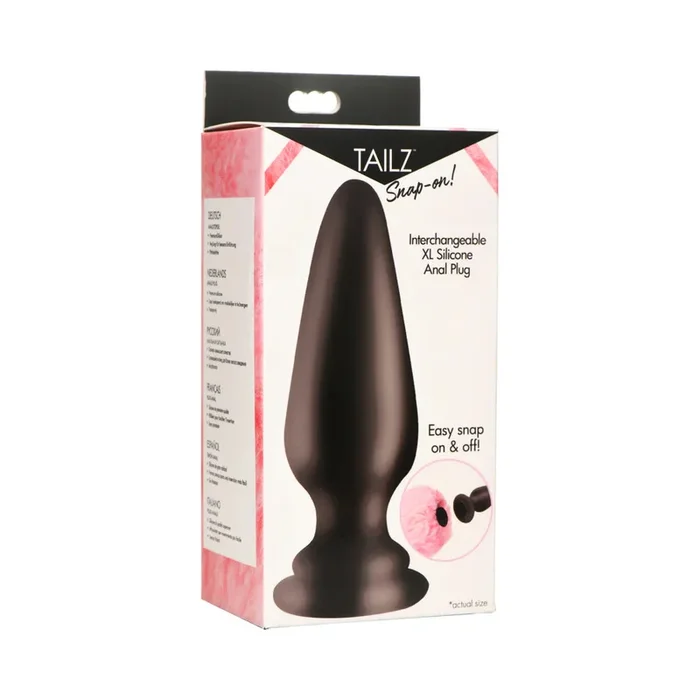 Tailz Snap-On Interchangeable X-Large Silicone Anal Plug