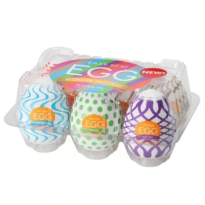 TENGA Egg Male Masturbator WONDER Pack 6s