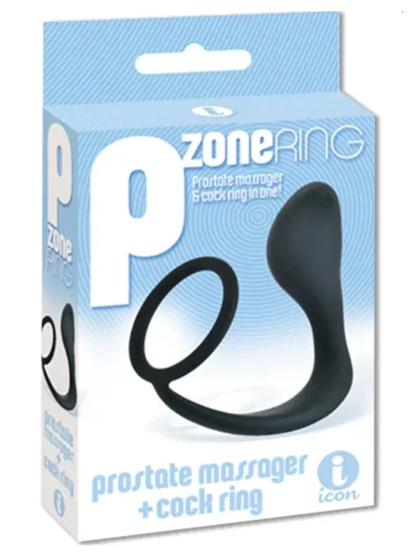 The 9’s P-Zone Prostate Massager + Cock Ring
