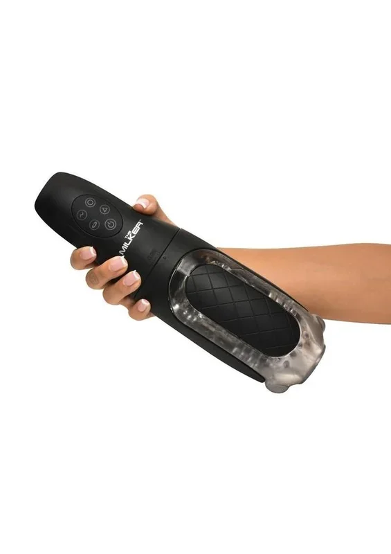 The Mk Pleasure Grip Sucking and Vibrating Rechargeable Masturbator