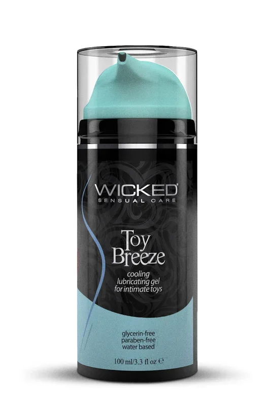 Toy Breeze Cooling Lubricating Gel for Intimate Toys – 3.3 Fl. Oz.