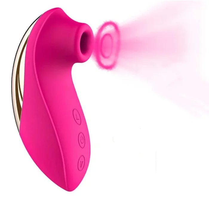 USB Rechargeable Clit Stimulator with 10 Suction Modes