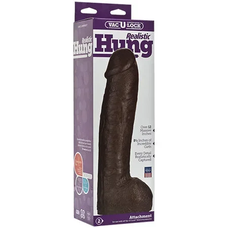 Vac-U-Lock – Realistic Hung Black