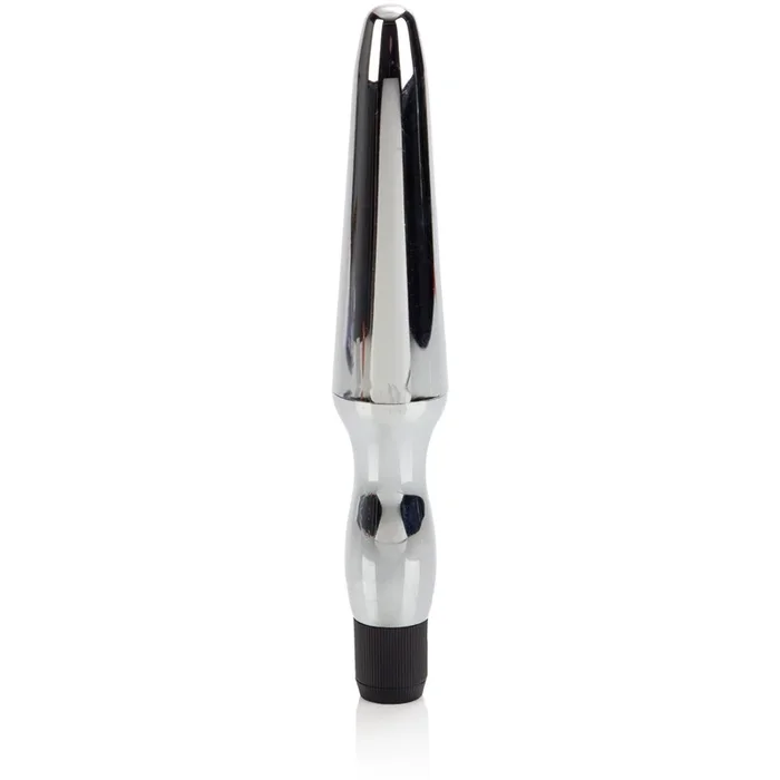Vibrating Waterproof Anal Probe – Silver
