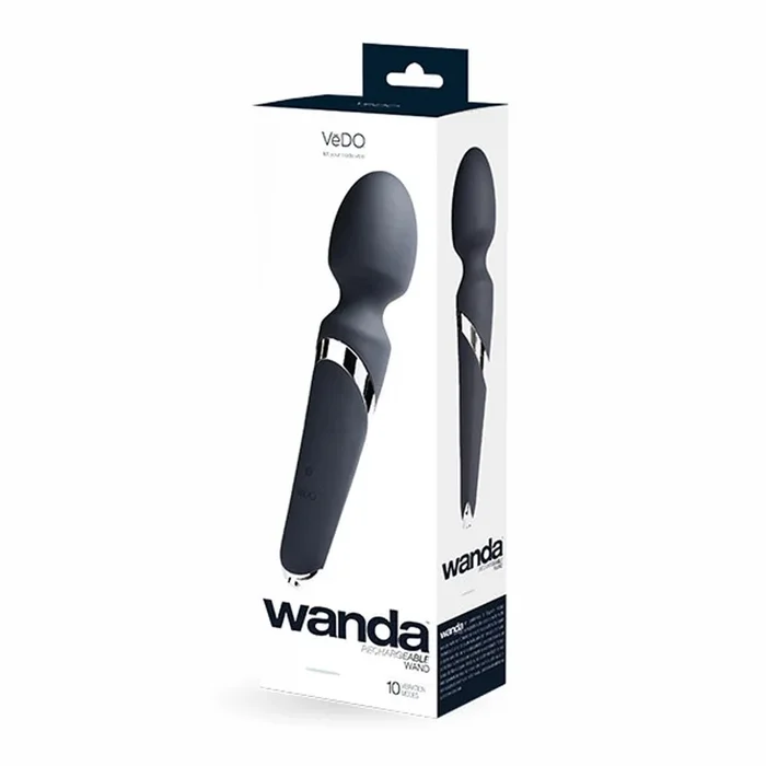 Wanda Rechargeable Wand – Just Black