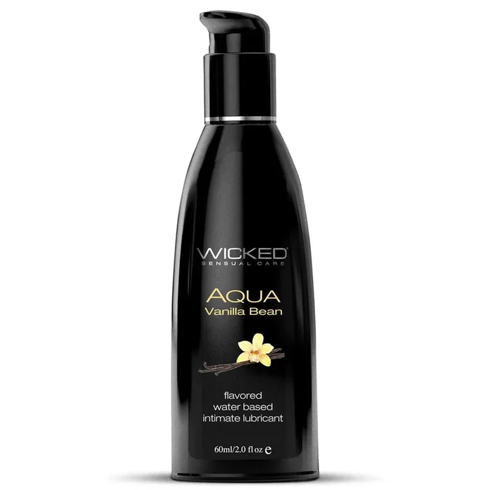 Wicked Aqua Flavoured Water-Based Lubricant – Vanilla Bean