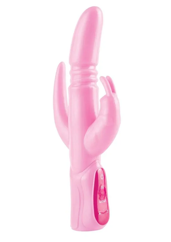 Wow! Vibe Triple Ecstacy Thruster Silicone Rabbit Vibrator