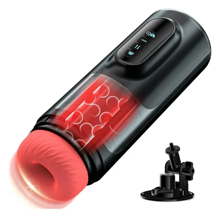 XS6: Quiet Male Masturbator with 5 Thrusting, Sucking & 10 Vibration Modes