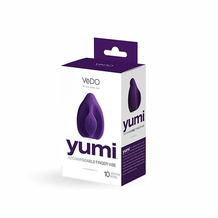 Yumi Rechargeable Finger Vibe – Deep Purple