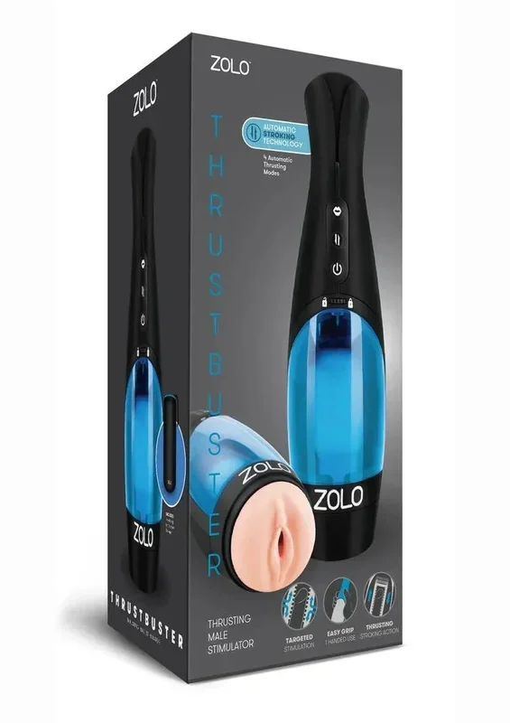 ZOLO Thrustbuster Rechargeable Vibrating Masturbator